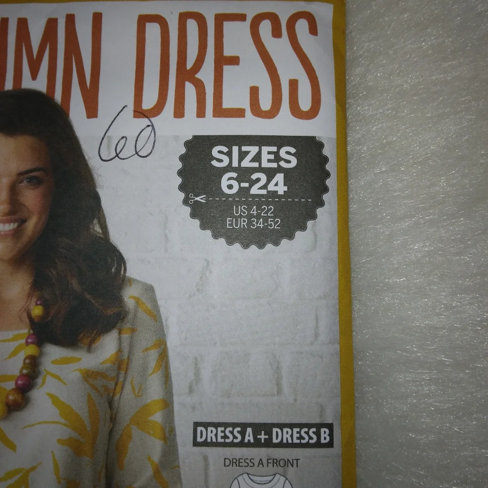 Simply Sewing, The Autumn Dress, size 4-22